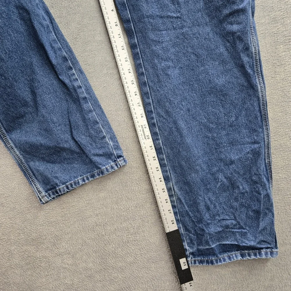 Dickies Men Jeans‎ 36X34 Blue Denim Carpenter Logo 32
